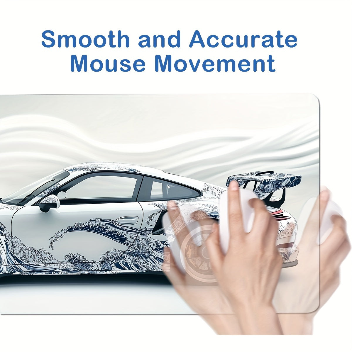 Ukiyo-e Gaming Mouse Pad - Japanese Art Extended Desk Mat