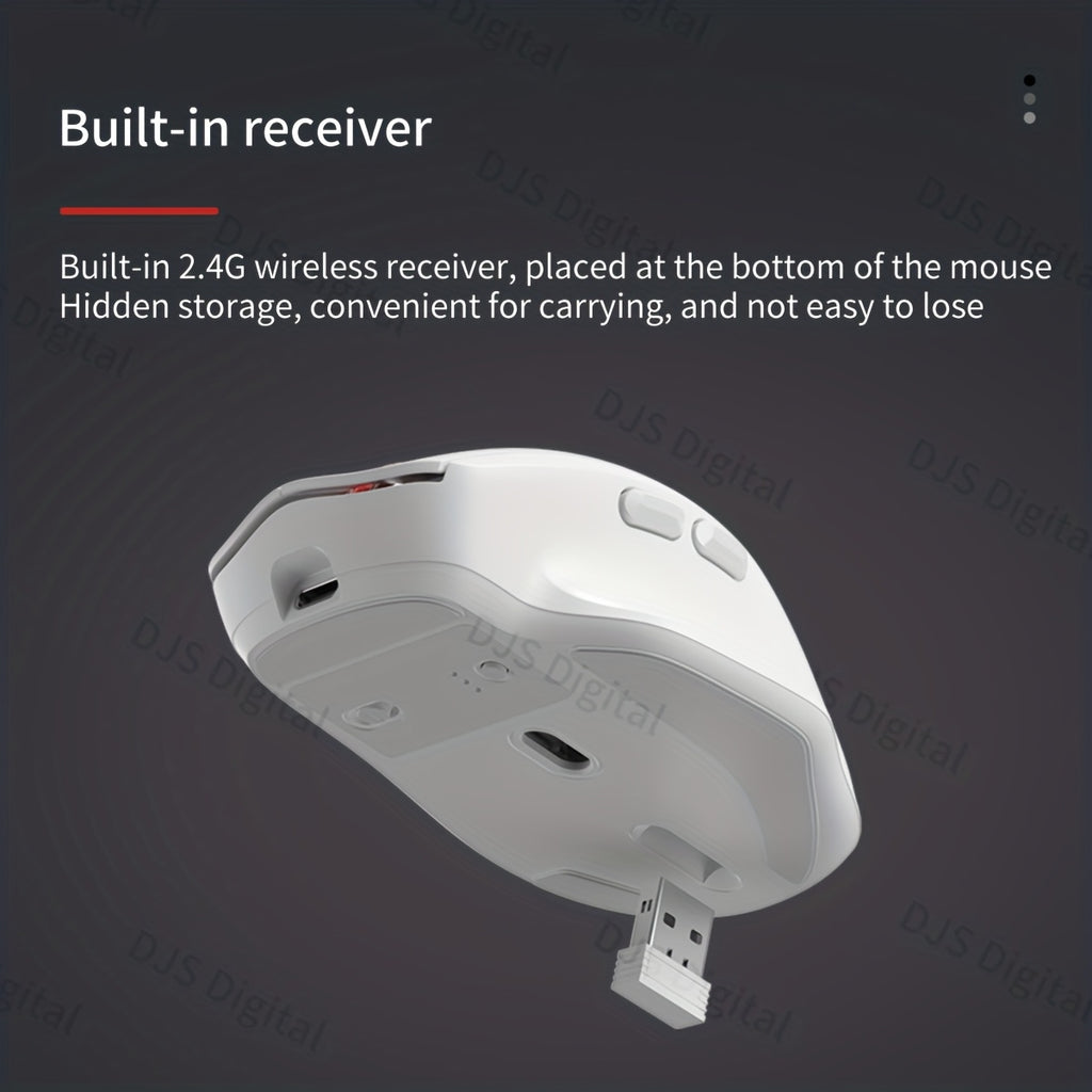 Lenovo - Wireless Gaming Mouse | Silent & Dual-Mode