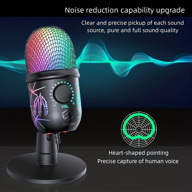 LMBGM V5 - Microphone à Condensateur USB