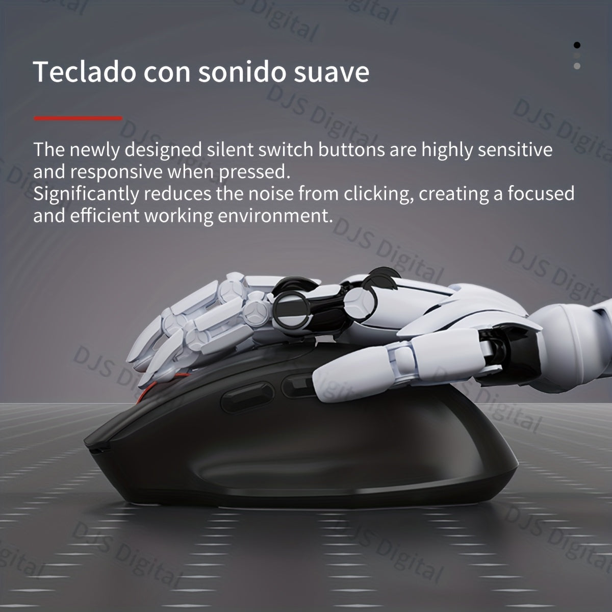 Lenovo - Wireless Gaming Mouse | Silent & Dual-Mode