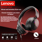 Écouteurs de jeu sans fil Lenovo EH140 - Basses à faible latence