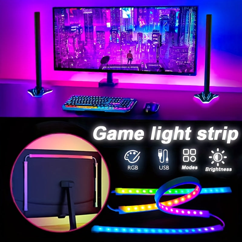 RGB Desktop Light Bar - Touch Control Gaming Setup