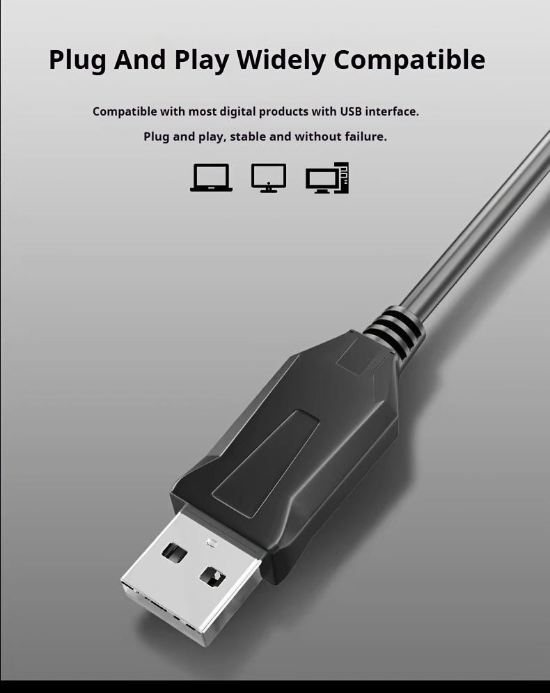 Clavier de jeu silencieux EWEADN - 104 touches LED