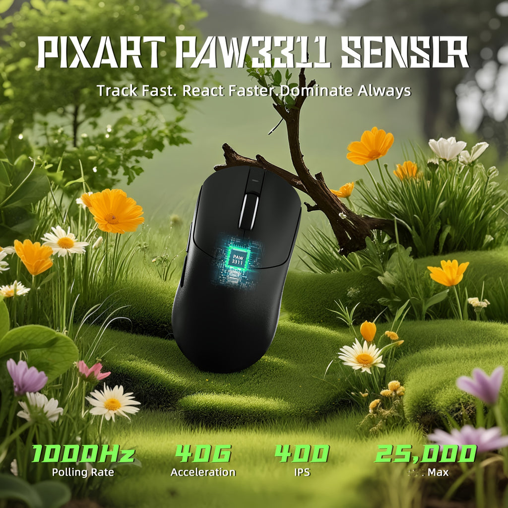 Souris gaming ATTACK SHARK X8 SE - Légère (55 g)