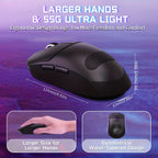 ATTACK SHARK X8SE - Wireless Gaming Mouse