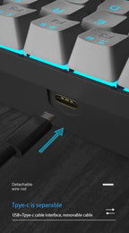 Clavier mécanique MAGEGEE MK-BOX - 68 touches LED