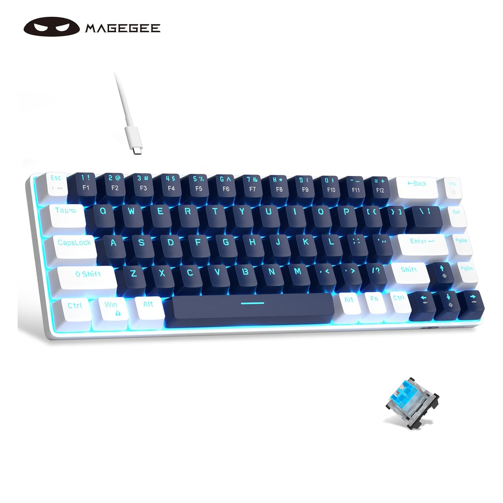 Clavier mécanique MAGEGEE MK-BOX - 68 touches LED