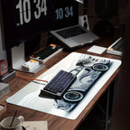 Ukiyo-e Gaming Mouse Pad - Japanese Art Extended Desk Mat