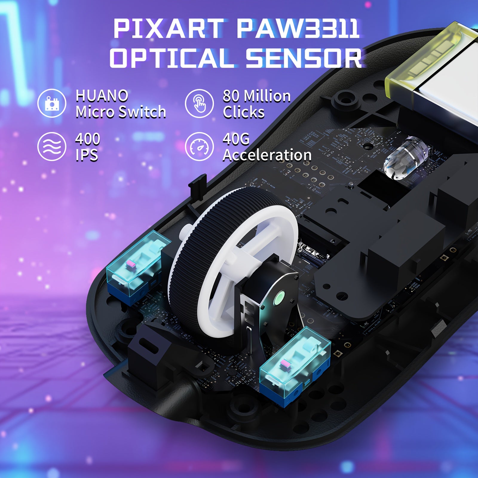 ATTACK SHARK X8 SE Gaming Mouse - 55g Lightweight