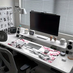 Tapis de souris Mont Fuji Fleurs de cerisier - Format XXL étendu (Japon)