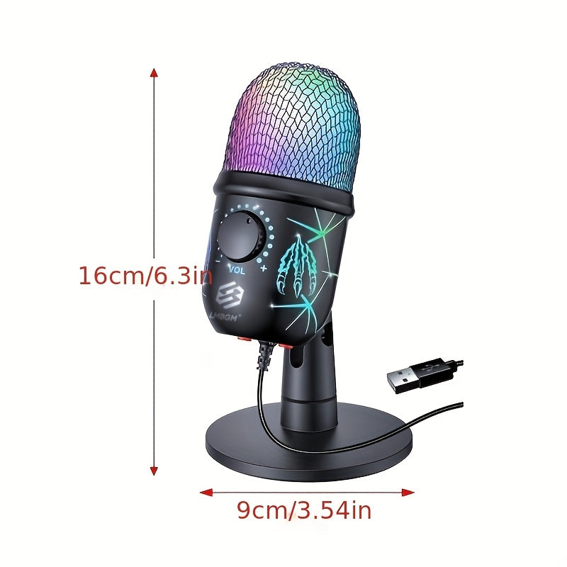 LMBGM V5 - Microphone à Condensateur USB