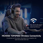 Casque de jeu sans fil MCHOSE V9PRO - Son surround 7.1