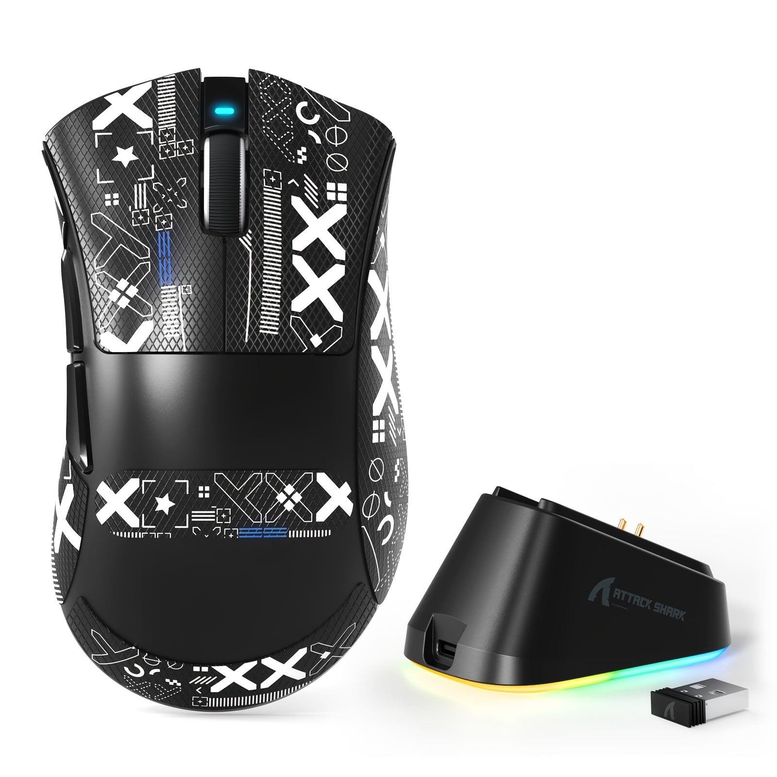 ATTACK SHARK V3PRO - Tri-Mode Gaming Mouse