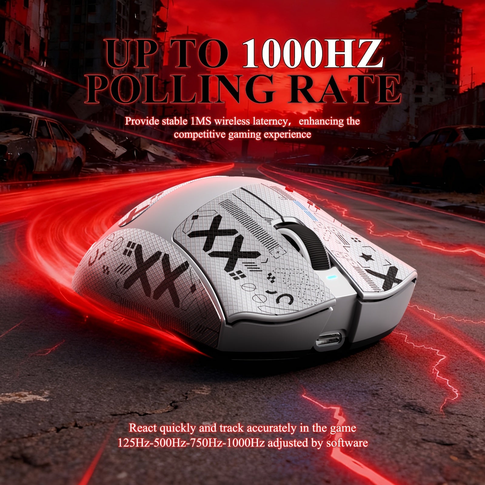 ATTACK SHARK V3PRO - Tri-Mode Gaming Mouse