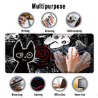 Tapis de souris gaming chat anime gothique - Crâne punk étendu