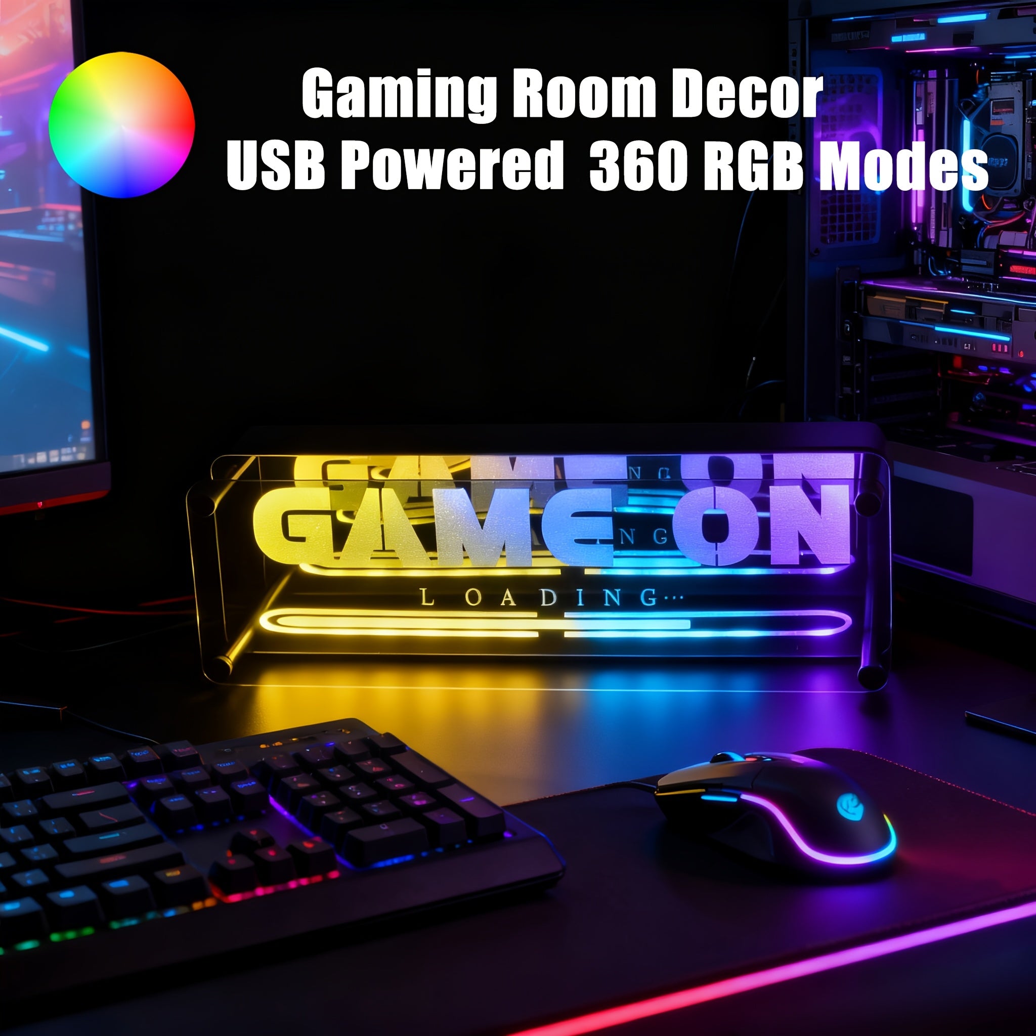 C'EST PARTI – Néon LED acrylique 3D