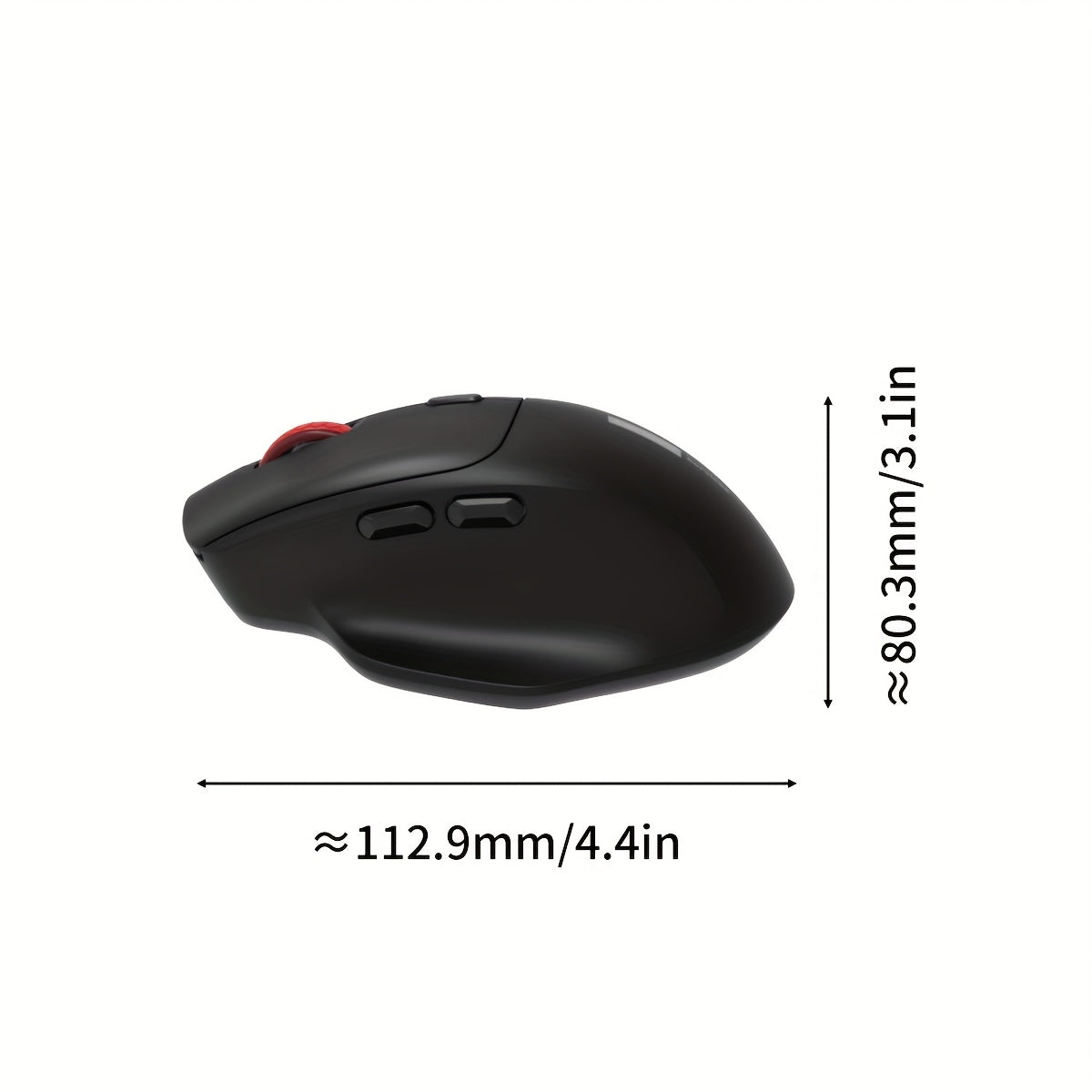 Lenovo - Wireless Gaming Mouse | Silent & Dual-Mode