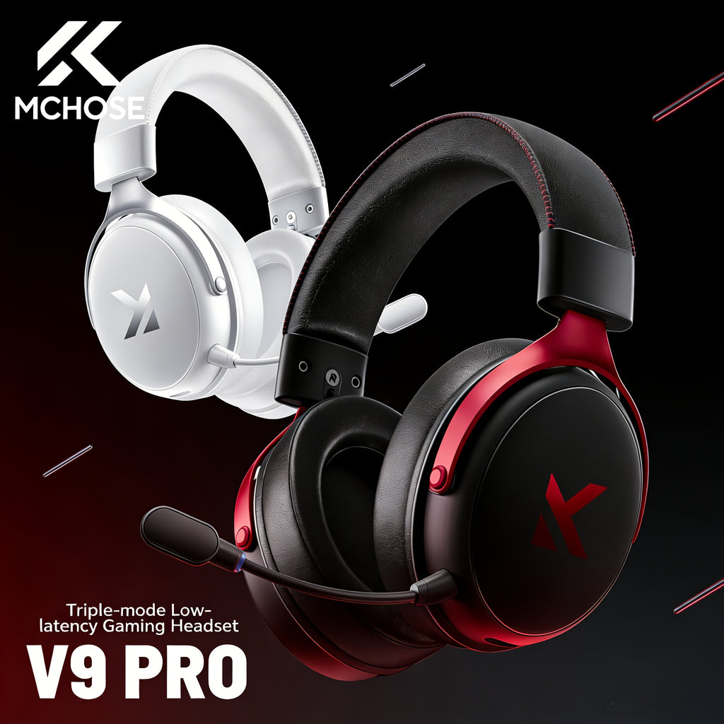 Casque de jeu sans fil MCHOSE V9PRO - Son surround 7.1